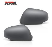 2x Copertura Specchietto Laterale Calotta Specchio L+R Primer Grigio per VW