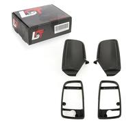 2X Copertura Specchio Laterale Nera Sinistra Destra Set Per VW Crafter 2E 2F