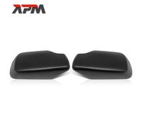2X Copertura Specchio Retrovisore Sinistra Destra Nera Per BMW E46 316-330