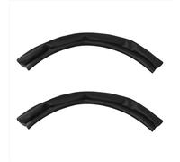 2X coperture in pelle di ricambio per MDR-1A 1ABT 1R 1RBT, coperture per cuffie nere