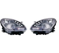 2X Coppia Fari Anteriori per Alfa Romeo Giulietta dal 2010 Parabola Nera D/S