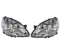 2x COPPIA FARI FANALE PROIETTORE ANTERIORE SX DX H4/H7 per CITROEN C5 2001-2004