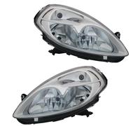 2x Coppia Fari Fanali Anteriori H7-h3 per Lancia Y Ypsilon 2006-2011