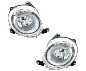 2X Coppia Fari Fanali Anteriori per Fiat 500 2007-2015 Destro e Sinistro
