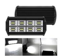 2X COPPIA FARI LED 12V 24V LAMPADA DA LAVORO FARETTO AUTO BARCA CAMION SUV JEEP