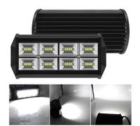 2X COPPIA FARI LED 12V 24V LAMPADA DA LAVORO FARETTO AUTO BARCA CAMION SUV JEEP