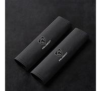 2X Copri Imbottitura Cintura Sicurezza Auto, per Peugeot 408 508Le 2008 4008 5008 308 3008 Imbottiture Cinture Sicurezza Traspiranti Adulti Bambini Accessori,A