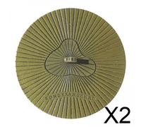 2x Copricandele Profumate,Coperchio per Candela in Barattolo,Accessori per