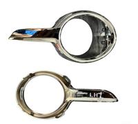 2x Coprifari per nebbia Anteriori ABS per 208 12-22 Cromati 2x | ABS , design , migliora estetica veicolo, resistenza UV, per facile pulizia