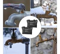 2x Coprirubinetti per esterni, copritubi , calze isolanti, protezione antigelo