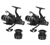 2x Cormoran Black Master BR 8PiF 3000 Mulinello Corsa Libera Prezzo Coppia