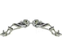 2x Cornici maniglie porte TOPRAN S+D per AUDI, SEAT, VW AROSA, BORA, BORA 1