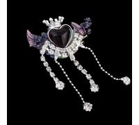 2x Corona Nappa Dritto Foro Perline Fai da Te Cella Telefono Portachiavi Collana