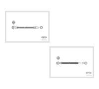 2x CORTECO Flessibile Del Freno Asse Posteriore per Nissan Patrol TG IV Y60 2.8
