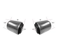 2x CORTECO Supporto Braccio Oscillante Anteriore Sinistra Destra per BMW X5 E70