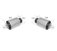 2x CORTECO Supporto Braccio Oscillante Posteriore Sinistra Dx per BMW 3er