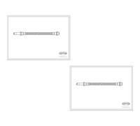 2x CORTECO Tubo Freno Anteriore per Mercedes-Benz Sprinter 3-T Box 903 313 CDI