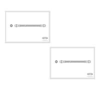 2x CORTECO Tubo Freno Posteriore per Audi A4 8E2 B6 2.0 1.6 8D2 B5 1.8 8D5 8E5