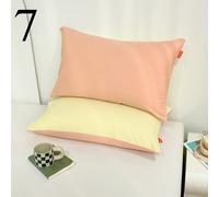 2x Cotone Federa 1 Coppia Camera da Letto Cuscini Cover Casi Casalinga Morbido