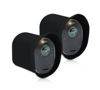 kwmobile 2x Cover compatibile con Arlo Ultra/Arlo Pro 3 / Pro 4 - Protezione videocamera in silicone - Rivestimento telecamera di sicurezza - Custodia per Action Camera