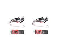 2X CP2102 Modulo USB un TTL Seriale UART STC Cavo di Download Super Brush Upgrade Tipo un USB Micro-USB 5Pin
