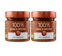 2X Crema di Nocciole Tostate Pura al 100% Biologica 175g