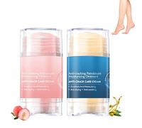 2x Crema Riparatrice per Pelle Screpolata,Crema Piedi Secchi e Mani Screpolate,Balsamo Idratante Intenso per Talloni,Gomiti e Mani,Formula Naturale con Assorbimento Rapido