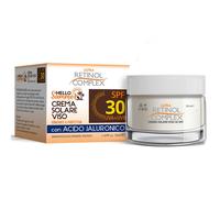 2X CREMA SOLARE VISO SPF 30-50 UVA+UVB RETINOL COMPLEX CON ACIDO JALURONICO