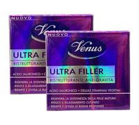 2x Crema ULTRA FILLER Ristrutturante Anti-Gravità, Con Acido Ialuronico e Cellule Staminali Vegetali. Rigenera La Pelle, Riduce Il Rilassamento, Riempie e Leviga Le Rughe Profonde 50ml