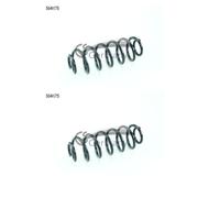 2x Cs Germania 14.504.175 Molla di Sospensione Posteriore per Ford Fiesta VI