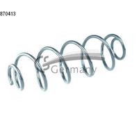 2X CS GERMANY Molla Della Sospensione Posteriore Adatta Per Citroën C3 I