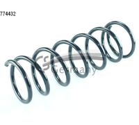 2x CS Germany Molla di Sospensione Posteriore Adatto A per Opel Frontera B 6B_