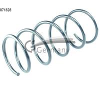 2X CS GERMANY Molla Di Sospensione Spirale Anteriore Per Volvo V40 Kombi S40 I