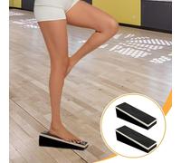 2x cunei per squat antiscivolo in legno inclinati per palestra domestica,