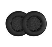 kwmobile 2x Cuscinetto Cuffie Compatibile con Beyerdynamic DT 240 PRO Pad - Cuscinetti Ricambio Cuffie Over Ear Simil Pelle - nero