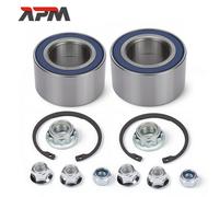 2x Cuscinetto Ruota Anteriore Kit per VW Golf 4 1J Bora 1J2 Audi A3