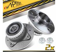 2x Cuscinetto Ruota Mozzo Assale Posteriore Con ABS Anello per Renault Kangoo