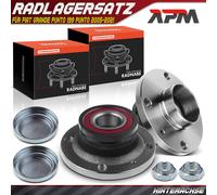 2x Cuscinetto Ruota Mozzo Assale Posteriore Con ABS per Fiat Grande Punto 199
