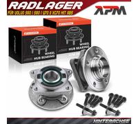2x Cuscinetto Ruota Mozzo Assale Posteriore Con ABS per Volvo S60 S80 V70 XC70