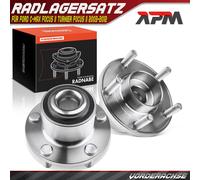 2x Cuscinetto Ruota Mozzo Asse Ant. Con ABS per Ford C-Max DM2 Focus II Da Dp