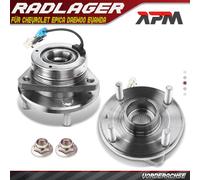 2x Cuscinetto Ruota Mozzo Asse Ant. Con Sensore ABS per Chevrolet Epica Evanda