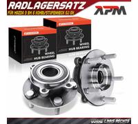 2x Cuscinetto Ruota Mozzo Frontale per Mazda 3 Bm 6 Familiare / Berlina GJ Gh