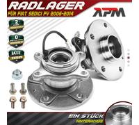 2x Cuscinetto Ruota Mozzo Posteriore Con ABS per Fiat Sedici Fy 189 2006-2014