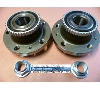 2x Cuscinetto Ruota Set + Mozzo + Anello ABS Asse Adatto A per Renault Avantime