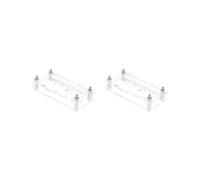 2X Custodia In Acrilico Trasparente per Raspberry Pi RP2040-PiZero, Accessori per Custodie Protettive In Acrilico