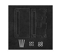 2X Custodia In Acrilico Trasparente per Raspberry Pi RP2040-PiZero, Accessori per Custodie Protettive In Acrilico