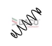 2x DACO Germany Molle ammortizzatori Posteriore per CITROËN C3 II (SC) 810603