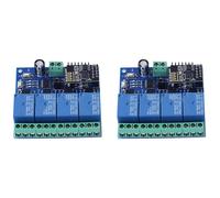 2X DC 12V ESP8266 ESP-01 Modulo Relè Un 4 Canali Modulo WiFi per IoT Home 8071