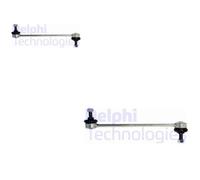 2x DELPHI Barra Accoppiamento Stabilizzatore Frontale per Ford Transit Van Fa _