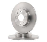 2x DELPHI BG2411 Disco freno per FIAT 500 (312) 257mm